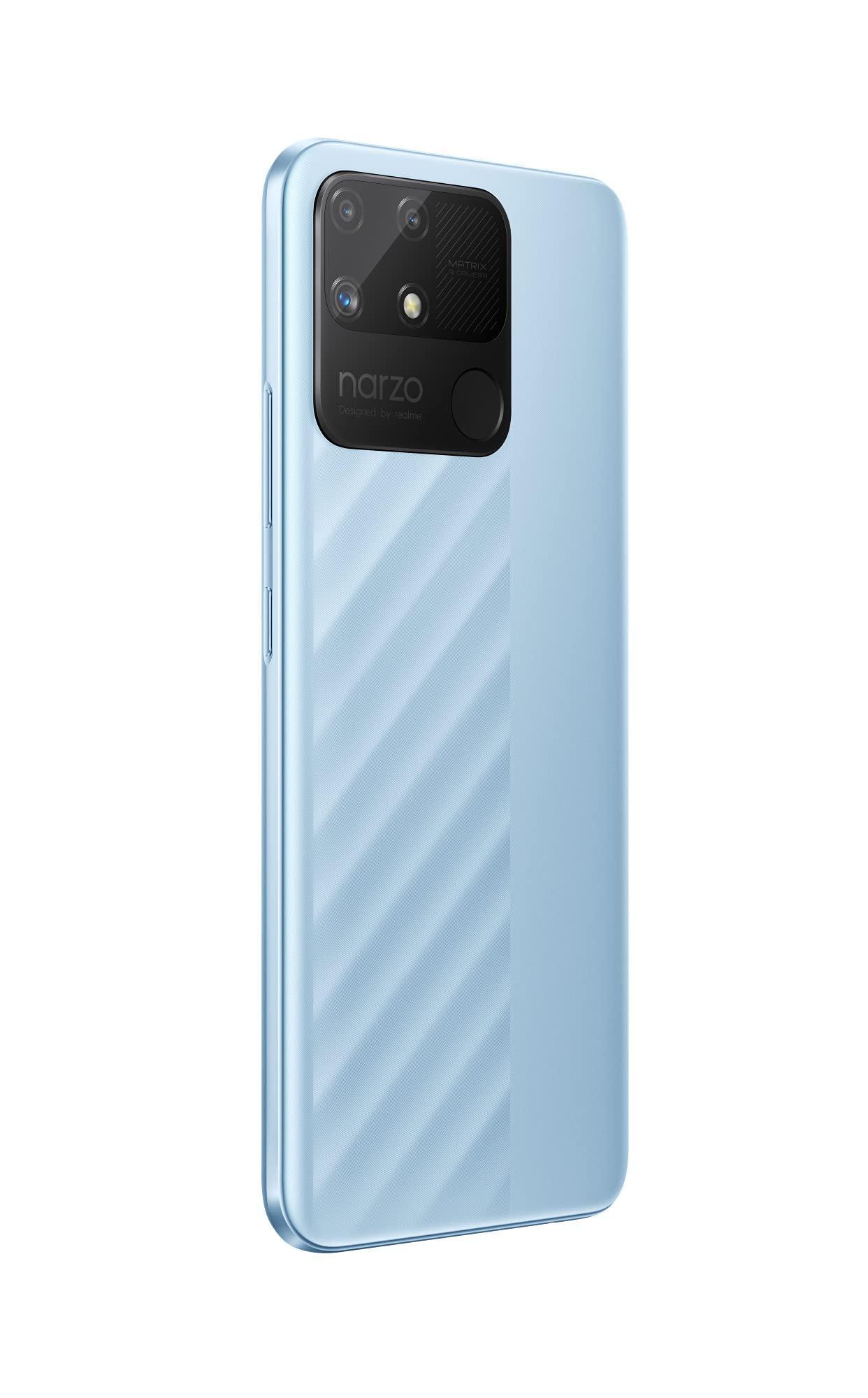 realme narzo 50A (Oxygen Blue , 4GB RAM + 128 GB Storage) Helio G85 Processor | 6000 mAh Battery - Image 4