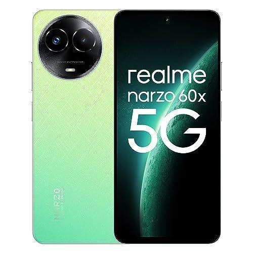 realme narzo 60X 5G (Stellar Green,6GB,128GB Storage) Up to 2TB External Memory Refurbished