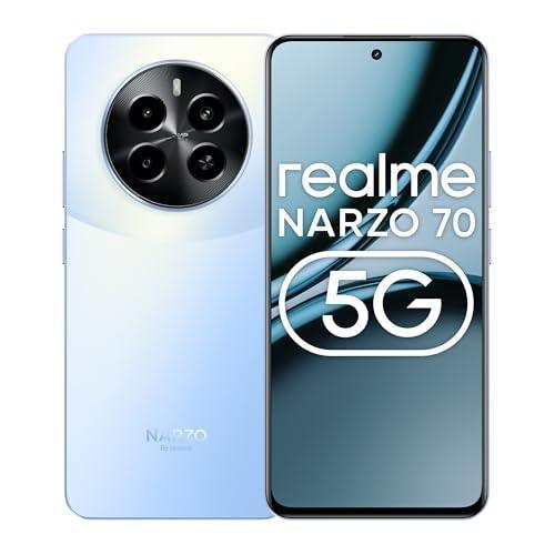 realme NARZO 70 5G (Ice Blue,8GB RAM, 128GB Storage Refurbished