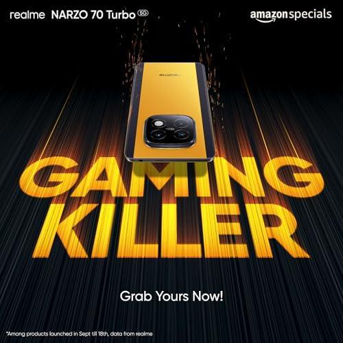 realme NARZO 70 Turbo 5G (Turbo Yellow, 8GB RAM, 128GB Storage) Refurbished - Image 9