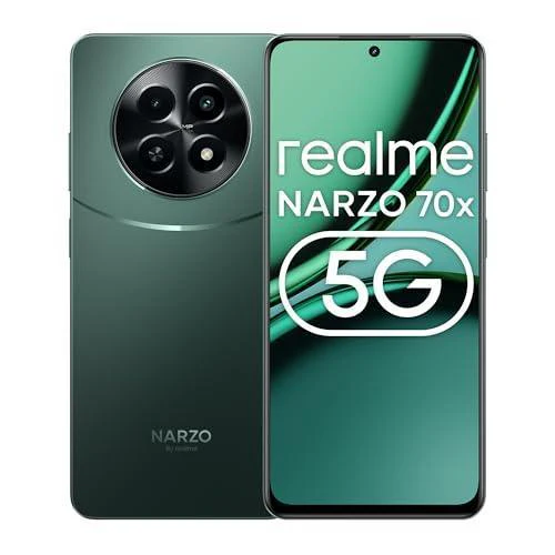 realme NARZO 70x 5G (Forest Green,4GB RAM, 128GB Storage) Refurbished