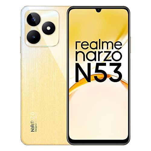 realme narzo N53 (Feather Gold, 4GB+64GB) 33W Segment Fastest Charging Preowned