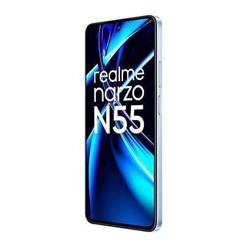 realme narzo N55 (Prime Blue, 4GB+64GB) 33W Segment Fastest Charging | Super High-res 64MP Primary AI Camera - Image 6