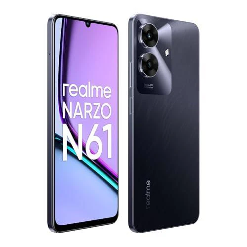realme NARZO N61 (Marble Black, 4GB RAM+64GB Storage) Refurbished - Image 4