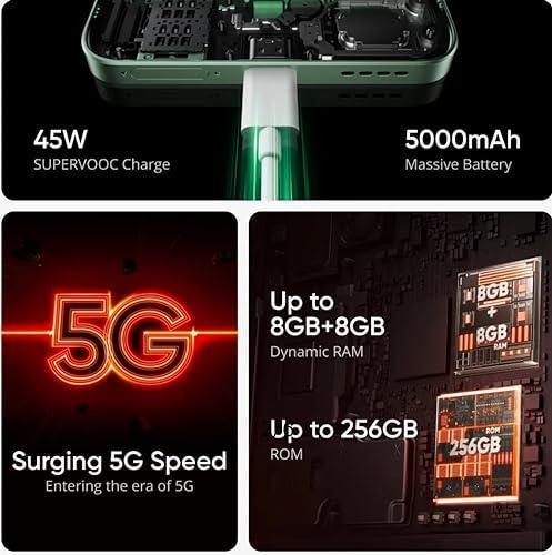 realme P1 5G (Peacock Green, 6GB RAM, 128GB Storage) | Up to 6GB + 6GB Dynamic RAM Refurbished - Image 12