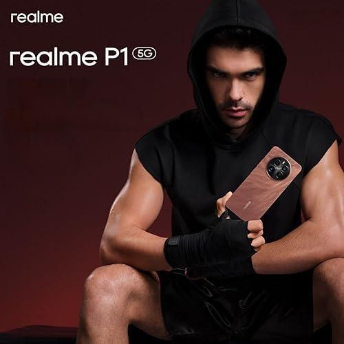 realme P1 5G (Phoenix Red, 8GB RAM, 256GB Storage) | Up to 6GB + 6GB Dynamic RAM Preowned - Image 3