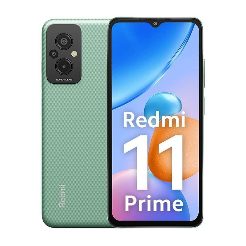 Redmi 11 Prime (Playful Green, 4GB RAM, 64GB Storage) | Prime Design Refurbished