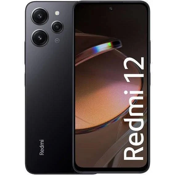 Redmi 12 Smartphone (6GB RAM, 128GB, Jade Black) Used