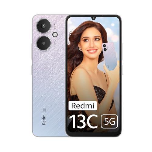 Redmi 13C 5G (Startrail Silver, 6GB RAM, 128GB Storage) | MediaTek Dimensity 6100+ 5G Preowned