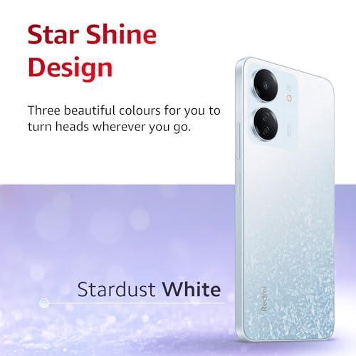 Redmi 13C (Starfrost White, 6GB RAM, 128GB Storage) | Powered by 4G MediaTek Helio G85 | 90Hz Display | 50MP AI Triple Camera - Image 5