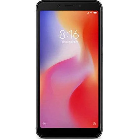 Redmi 6 (Black, 3GB RAM, 32GB Storage) Refurbished