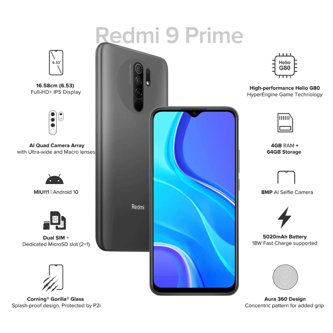 Redmi 9 Prime Refurbished - Image 11