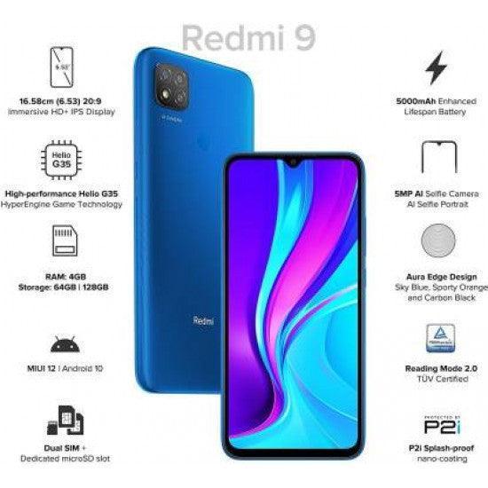 Redmi 9 (Sky Blue, 64 GB) (4 GB RAM) Refurbished - Image 3