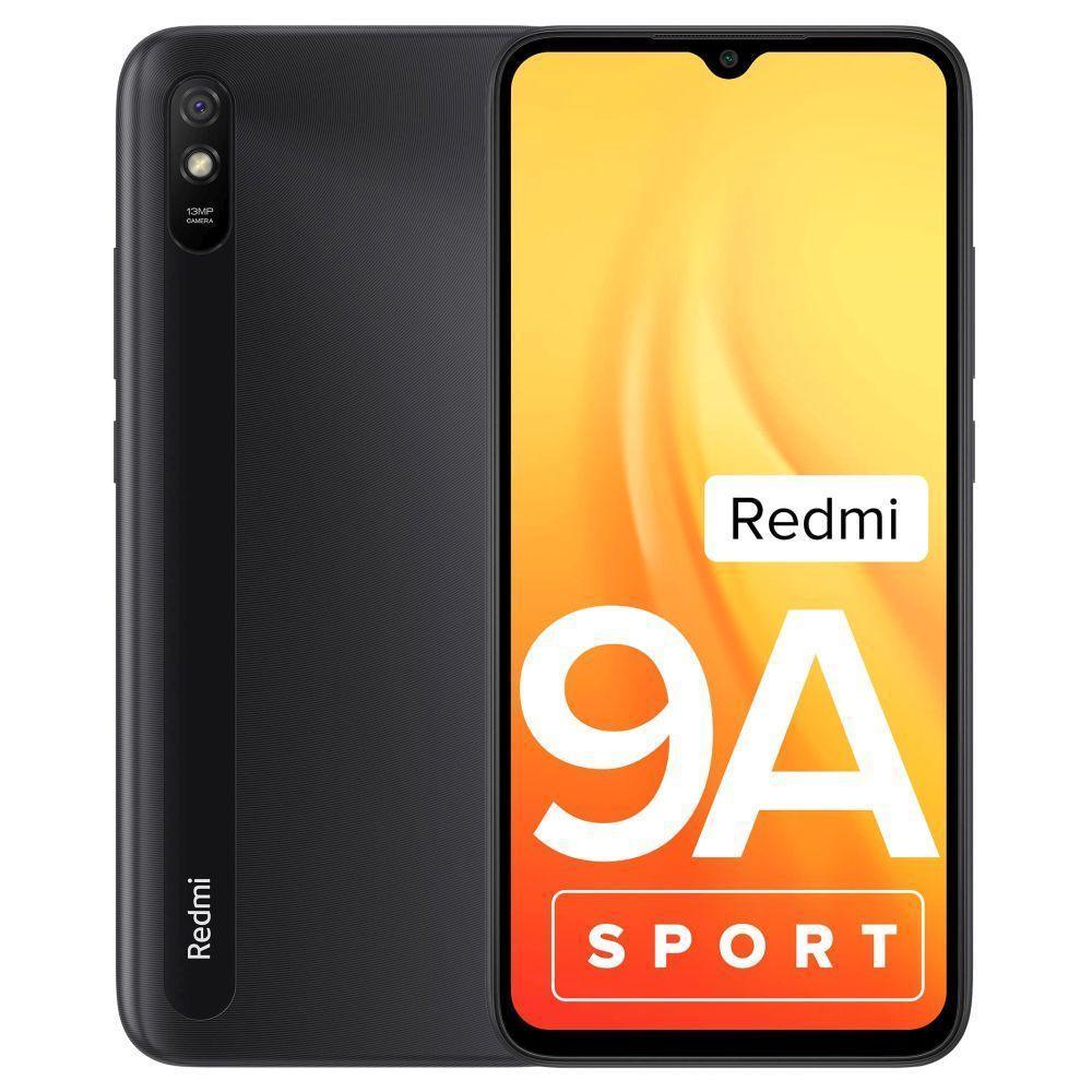 Redmi 9A Sport 32 GB, 2 GB RAM, Carbon Black Refurbished