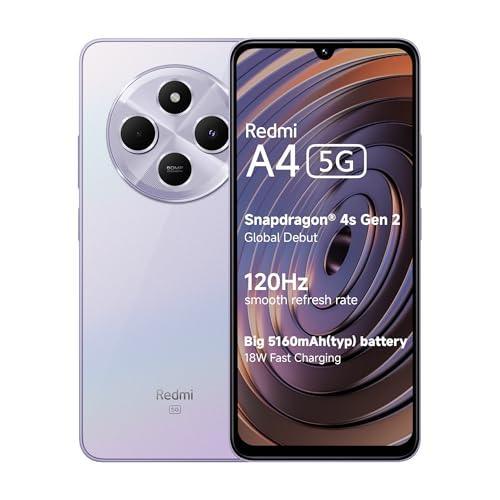 Redmi A4 5G (Sparkle Purple, 4GB RAM, 64GB Storage) Refurbished
