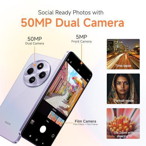 Redmi A4 5G (Sparkle Purple, 4GB RAM, 64GB Storage) Refurbished - Image 3
