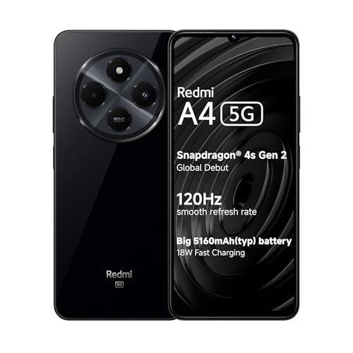 Redmi A4 5G (Starry Black, 4GB RAM, 128GB Storage) Refurbished