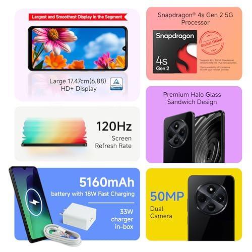 Redmi A4 5G (Starry Black, 4GB RAM, 128GB Storage) Refurbished - Image 7