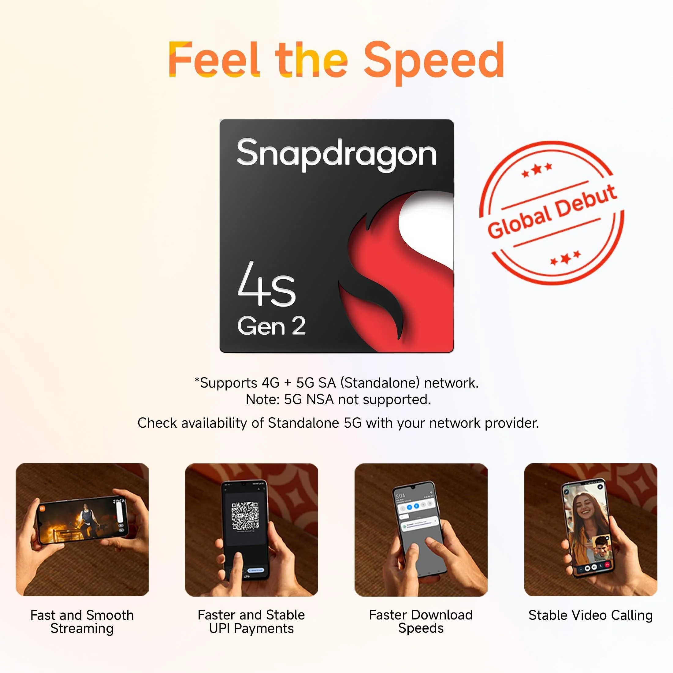 Redmi A4 5G (Starry Black, 4GB RAM, 64GB Storage) | Global Debut SD 4s Gen 2 Preowned - Image 6