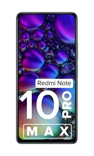 Redmi Note 10 Pro Max (Dark Nebula, 6GB RAM, 128GB Storage) -108MP Quad Camera Refurbished