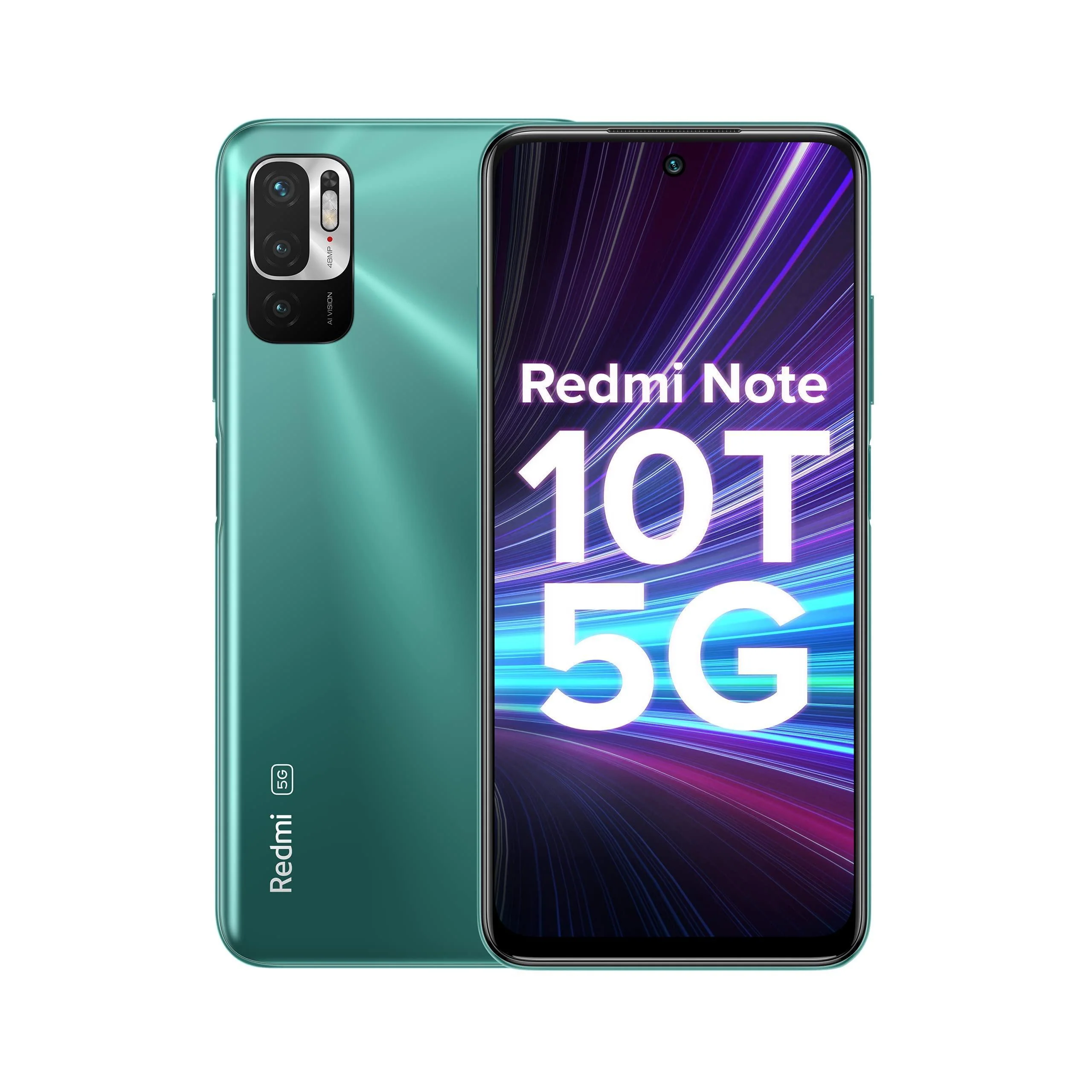 Redmi Note 10T 5G (Mint Green, 4GB RAM, 64GB Storage) | Dual5G | 90Hz Adaptive Refresh Rate Refurbished