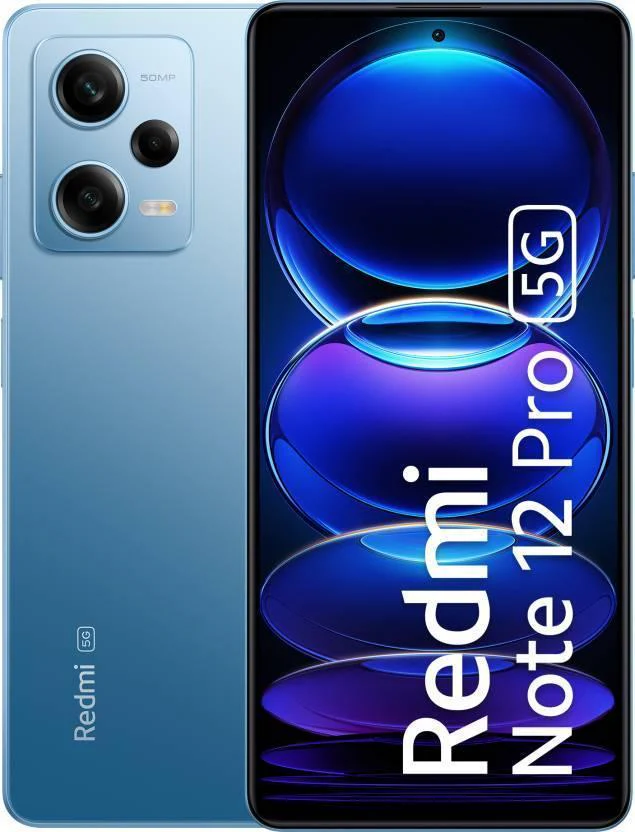 REDMI Note 12 Pro 5G (Glacier Blue, 256 GB) (12 GB RAM) Refurbished - Image 2