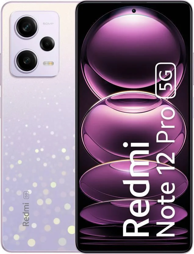REDMI Note 12 Pro 5G (Stardust Purple, 128 GB) (6 GB RAM) Preowned - Image 2