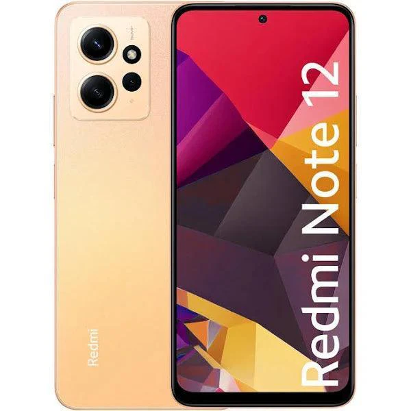 Redmi Note 12 (Sunrise Gold, 6GB RAM, 64GB Storage) Used
