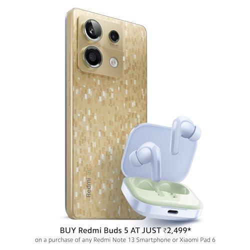 Redmi Note 13 5G (Prism Gold, 12GB RAM, 256GB Storage) | 5G Ready | 120Hz Bezel-Less AMOLED | 7.mm Slimmest Note Ever | 108MP Pro-Grade Camera - Image 3