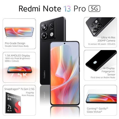 Redmi Note 13 Pro (Midnight Black, 8GB RAM, 128GB Storage) Refurbished - Image 8