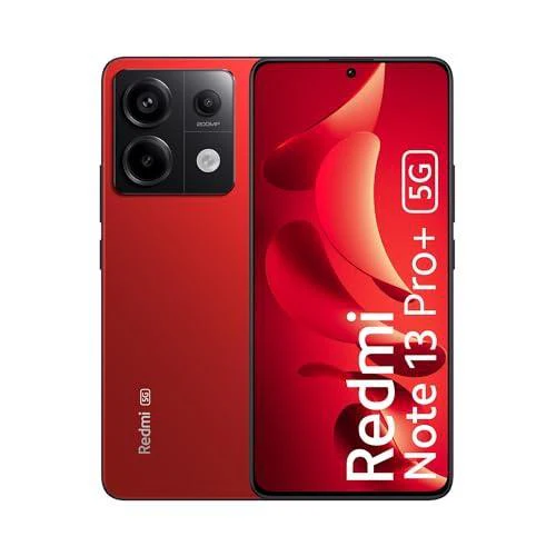 Redmi Note 13 Pro (Scarlet Red, 8GB RAM, 128GB Storage) | 1.5K AMOLED Refurbished
