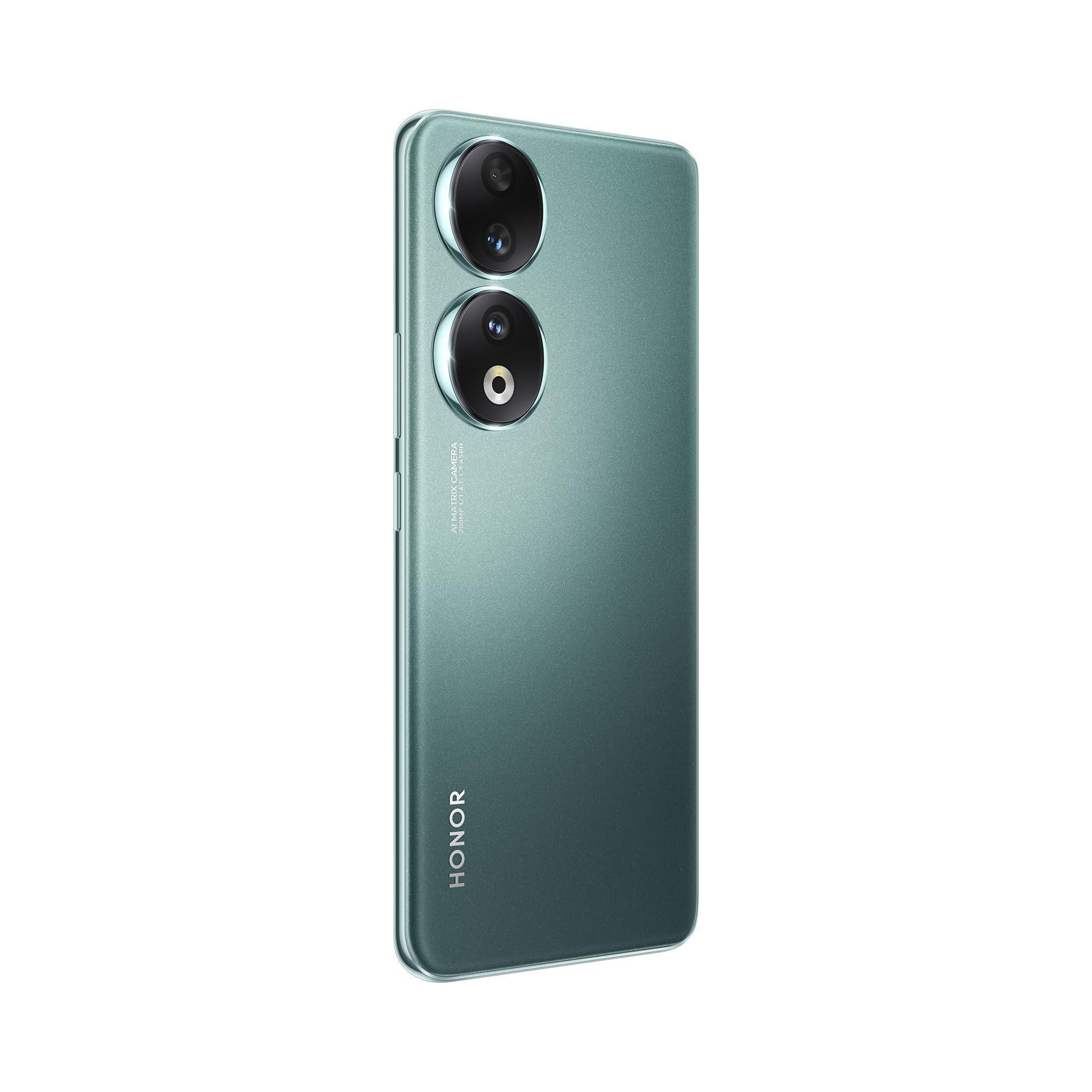 (Refurbished) HONOR 90 (Emerald Green, 8GB + 256GB) | India's First Eye Risk-Free Display | 200MP Main & 50MP Selfie Camera - Image 3