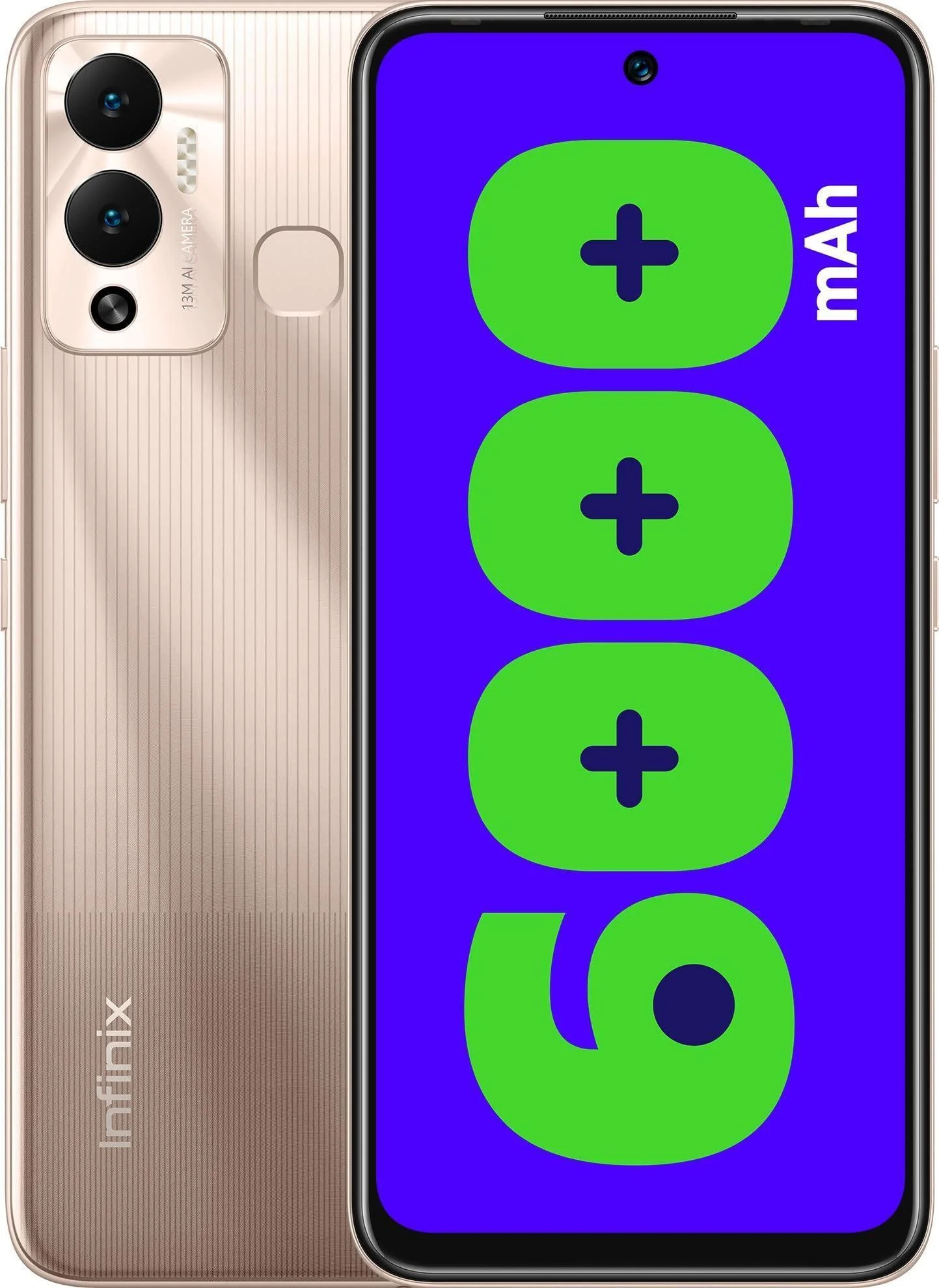 (Refurbished) Infinix HOT 12 Play (Champagne Gold, 64 GB) (4 GB RAM)