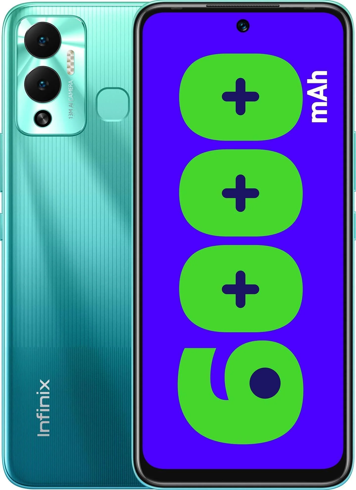 (Refurbished) Infinix HOT 12 Play (Daylight Green, 4GB RAM 64GB Storage)