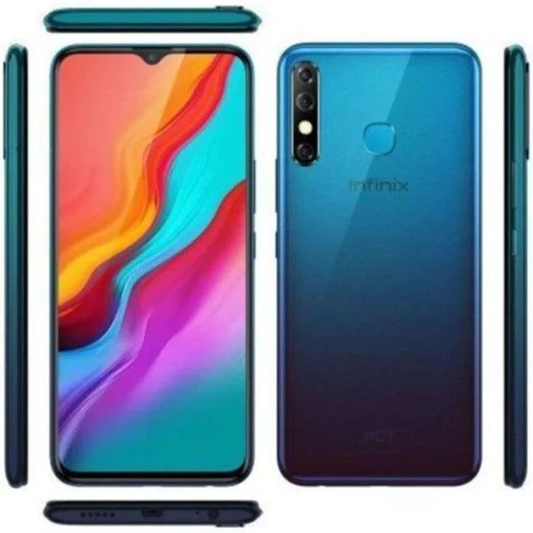 Infinix Hot 8 64GB (Quetzal Cyan, 4GB RAM) Refurbished - Image 2