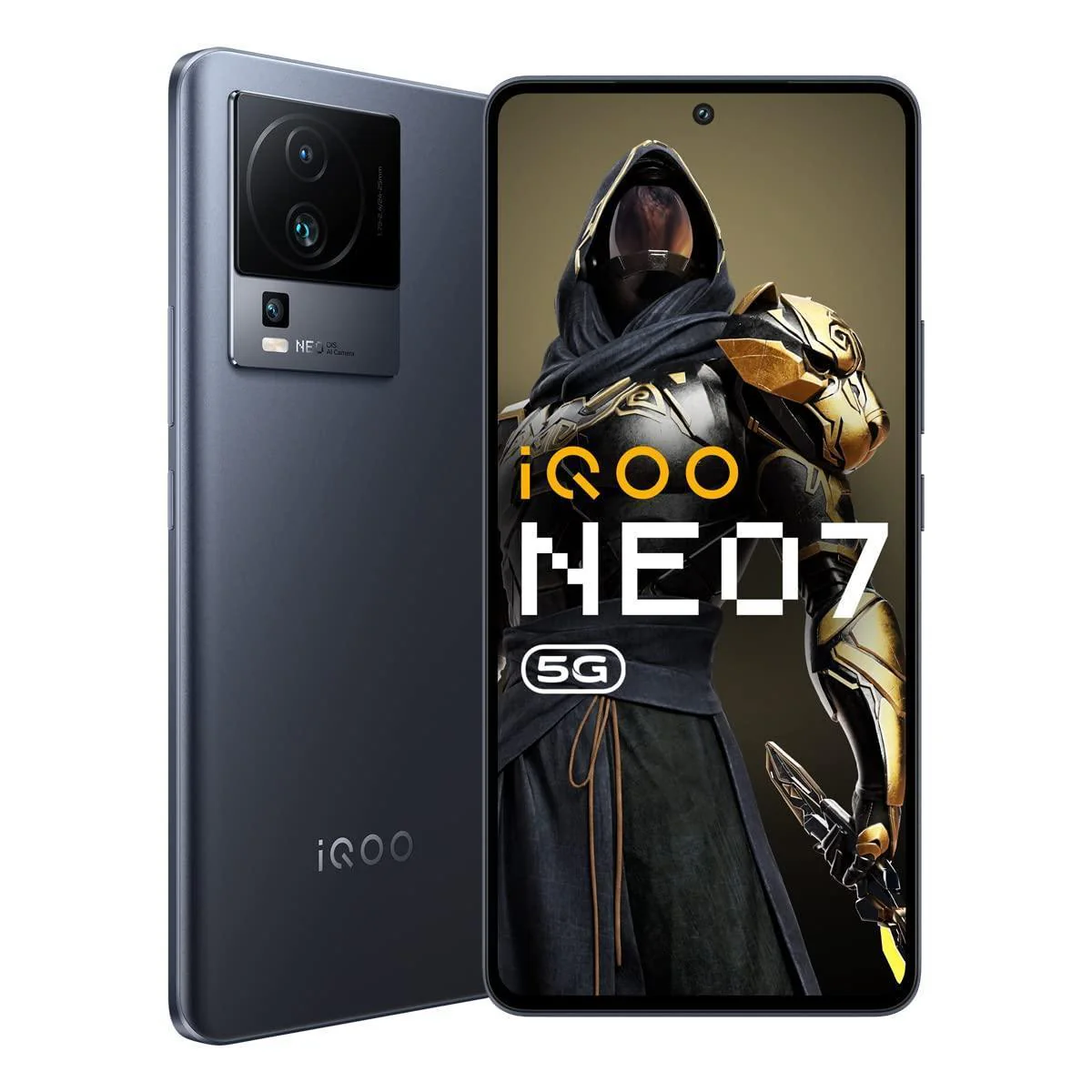 (Refurbished) iQOO Neo 7 5G (Interstellar Black, 8GB RAM, 128GB Storage) | Dimensity 8200, only 4nm Processor in The Segment| 50% Charge in 10 mins| Motion Control & 90 FPS Gaming