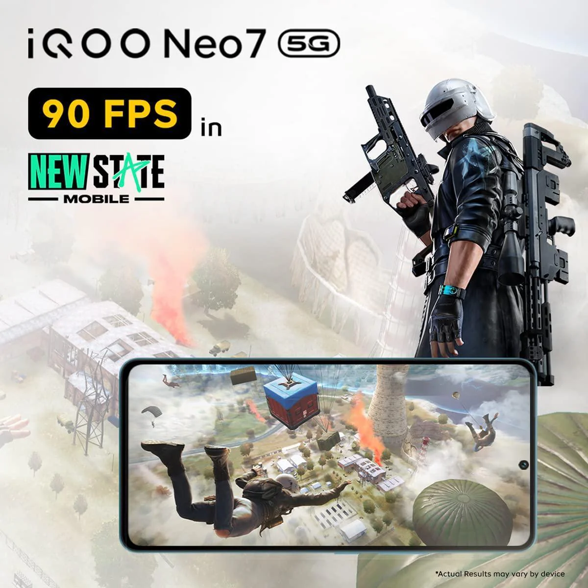 (Refurbished) iQOO Neo 7 5G (Interstellar Black, 8GB RAM, 128GB Storage) | Dimensity 8200, only 4nm Processor in The Segment| 50% Charge in 10 mins| Motion Control & 90 FPS Gaming - Image 3