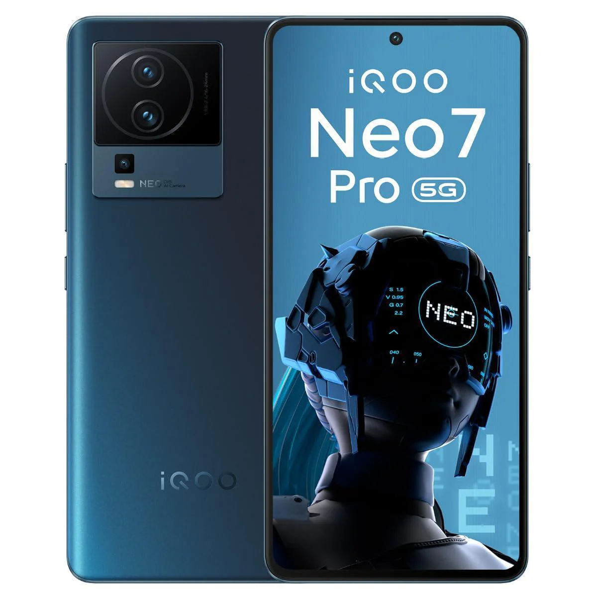 (Refurbished) iQOO Neo 7 Pro 5G (Dark Storm, 8Gb Ram, 128Gb Storage) | Snapdragon 8+ Gen 1 | Independent Gaming Chip | Flagship 50Mp Ois Camera | Ag Glass Design, Orange