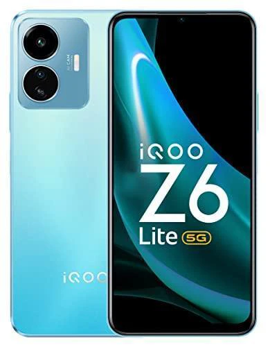 (Refurbished) iQOO Z6 Lite 5G (Stellar Green, 4GB RAM, 64GB Storage)