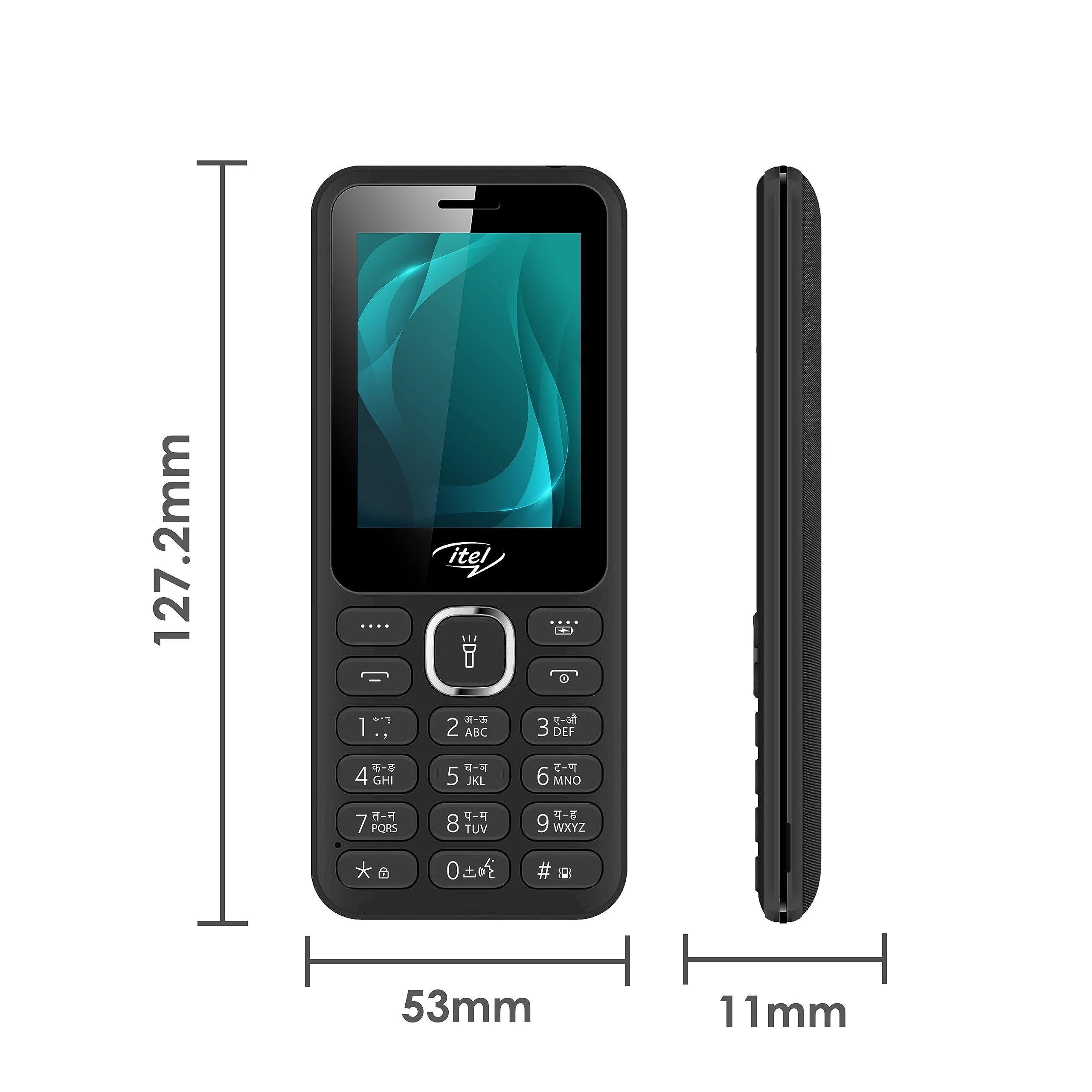 (Refurbished) itel it5027 Keypad Mobile Phone with 2.4 inch Display Size Refurbished - Image 2