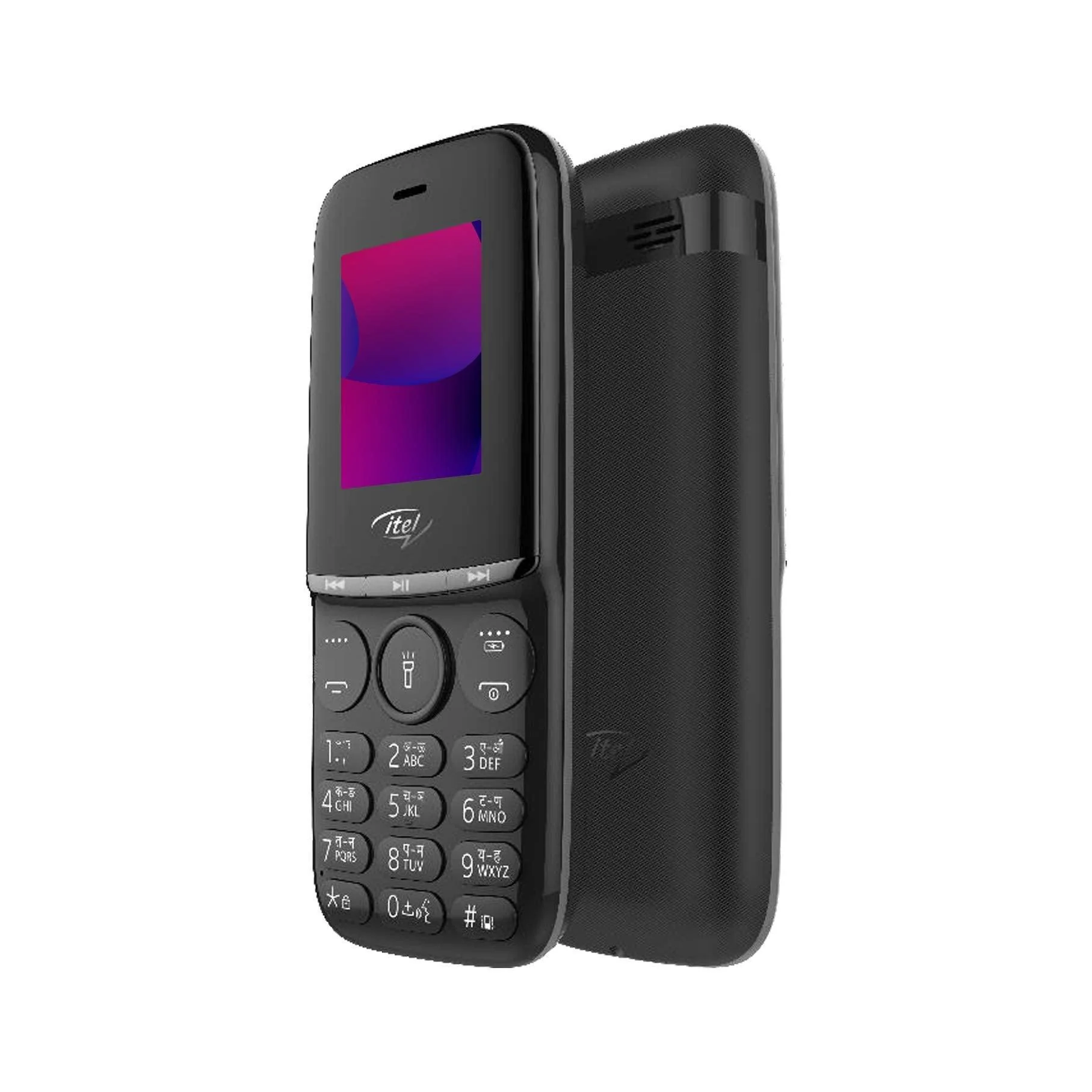 (Refurbished) itel Muzik110 (4.5cm, Loud Sound, Black) - Image 4