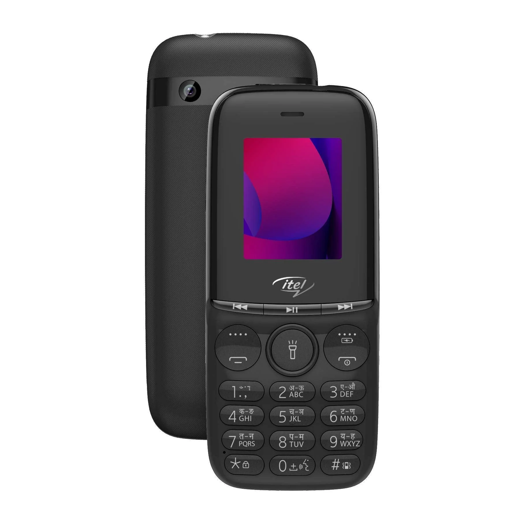 (Refurbished) itel Muzik110 (4.5cm, Loud Sound, Black) - Image 5