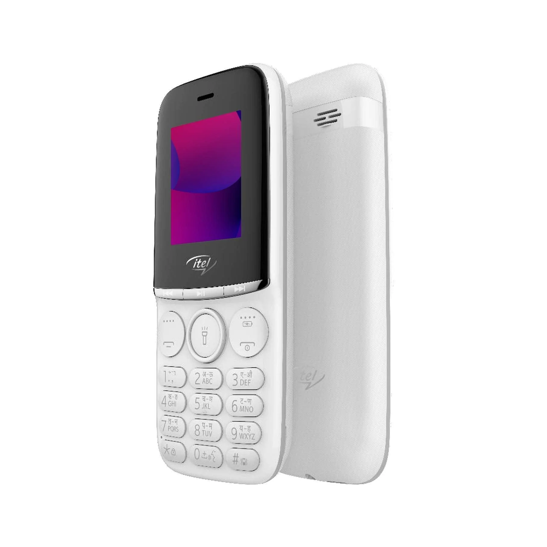 (Refurbished) itel Muzik110 (4.5cm, Loud Sound, White) - Image 4