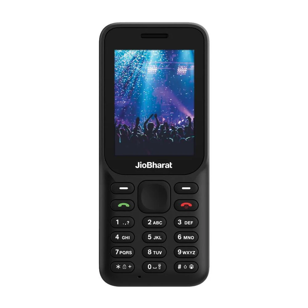 (Refurbished) JioBharat B1 4G Keypad Phone with JioCinema, JioSaavn, JioPay (UPI)