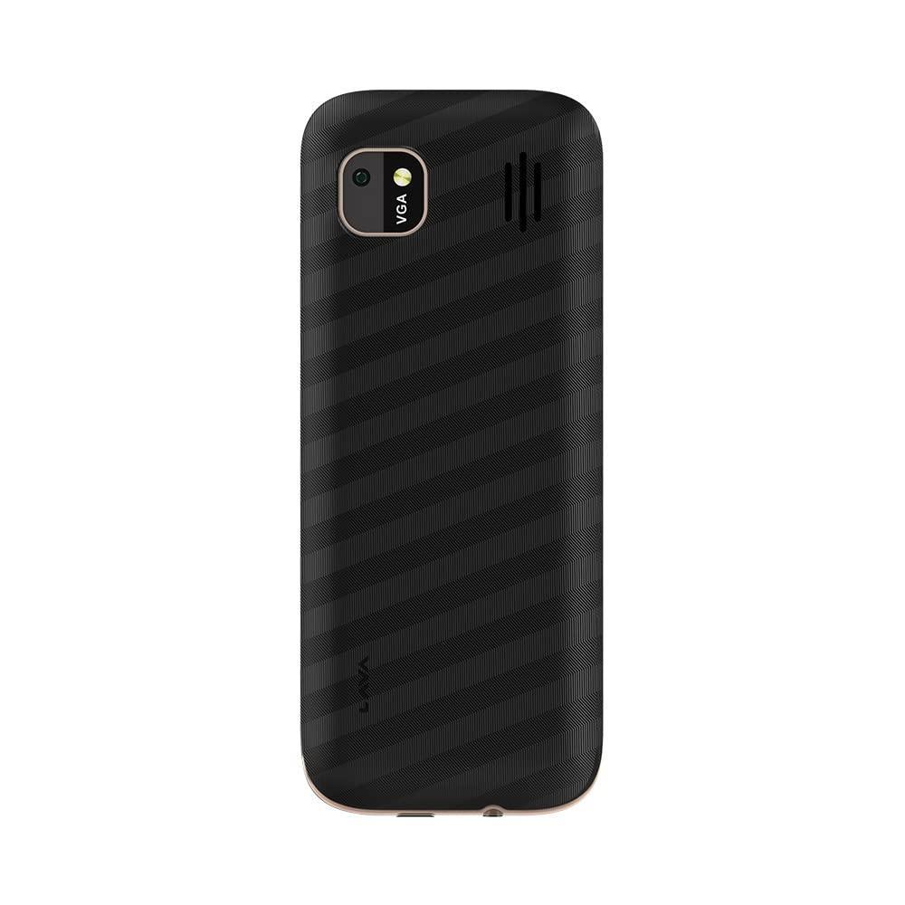 (Refurbished) Lava Gem Power (Black Gold) - Dual sim Keypad Mobile with 2.8 " Big Screen - Image 6