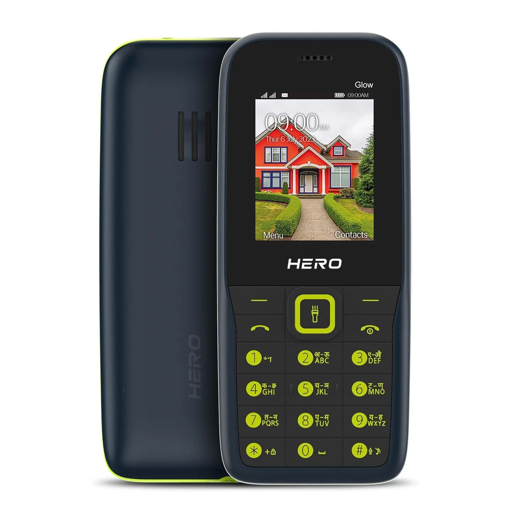 (Refurbished) Lava Hero Glow with Sleek and Stylish Design, 10 Regional Languages Input Support