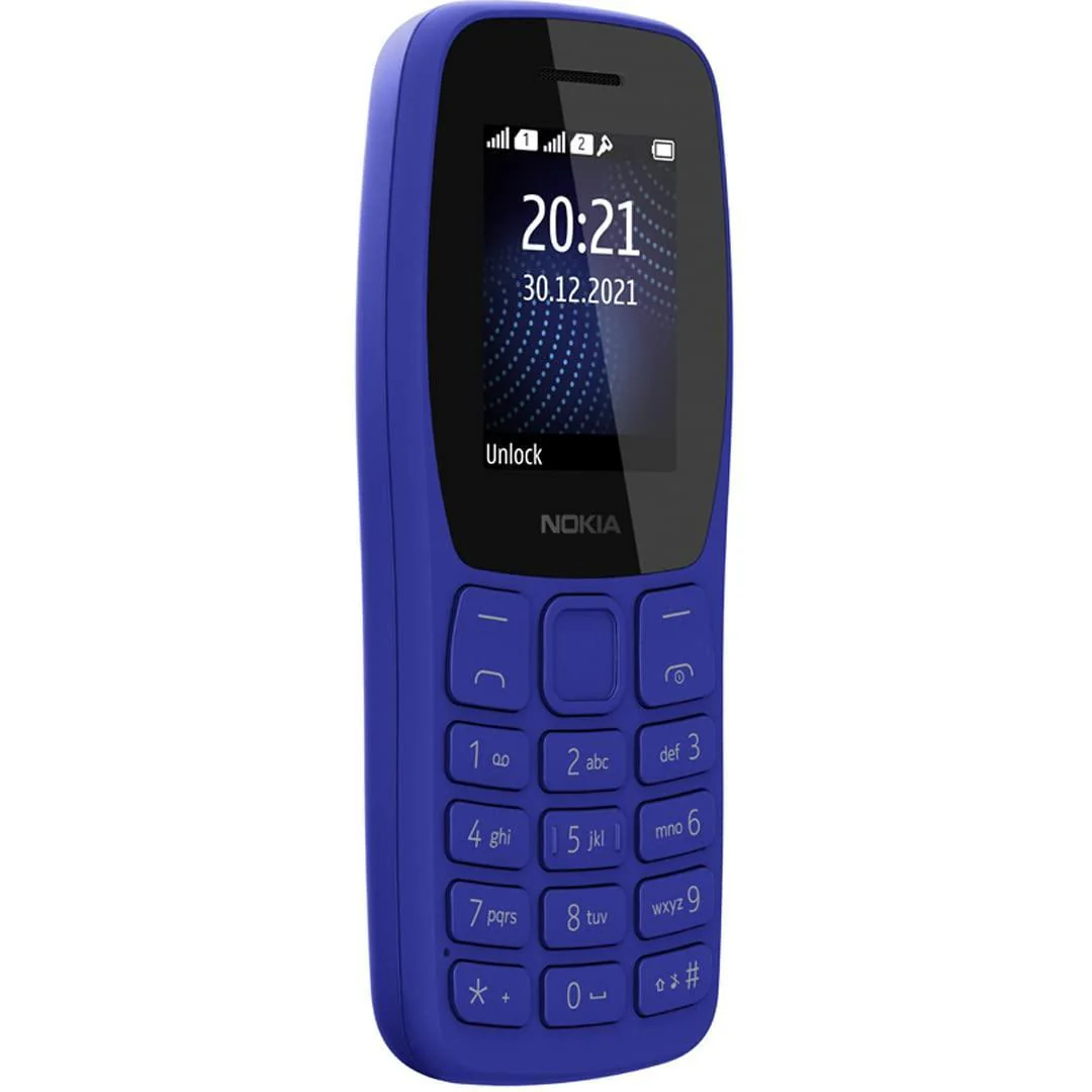 (Refurbished) Nokia 105 Classic | Dual SIM Keypad Phone with Built-in UPI Payments, Long-Lasting Battery, Wireless FM Radio | No Charger in-Box | Blue - Image 5