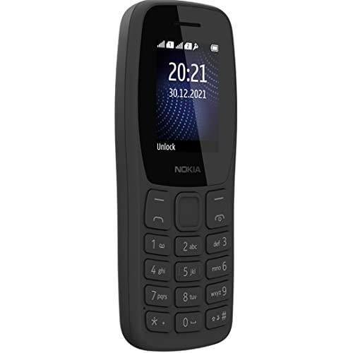 (Refurbished) Nokia 105 Dual Single SIM, Keypad Mobile Phone with Wireless FM Radio | Charcoal - Image 4
