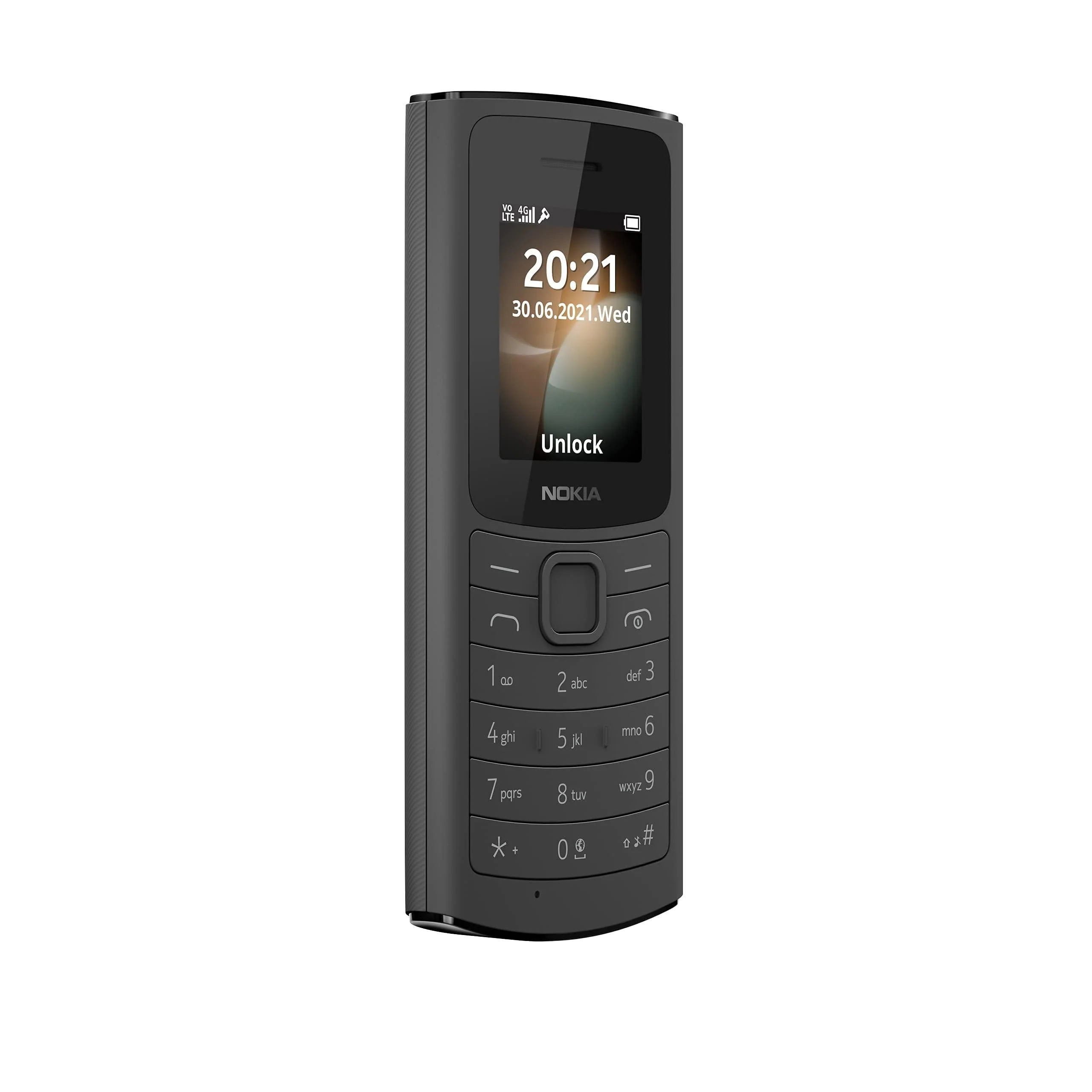 (Refurbished) Nokia 110 4G with Volte HD Calls, Up to 32GB External Memory, FM Radio (Wired & Wireless Dual Mode), Games, Torch | Black - Image 4