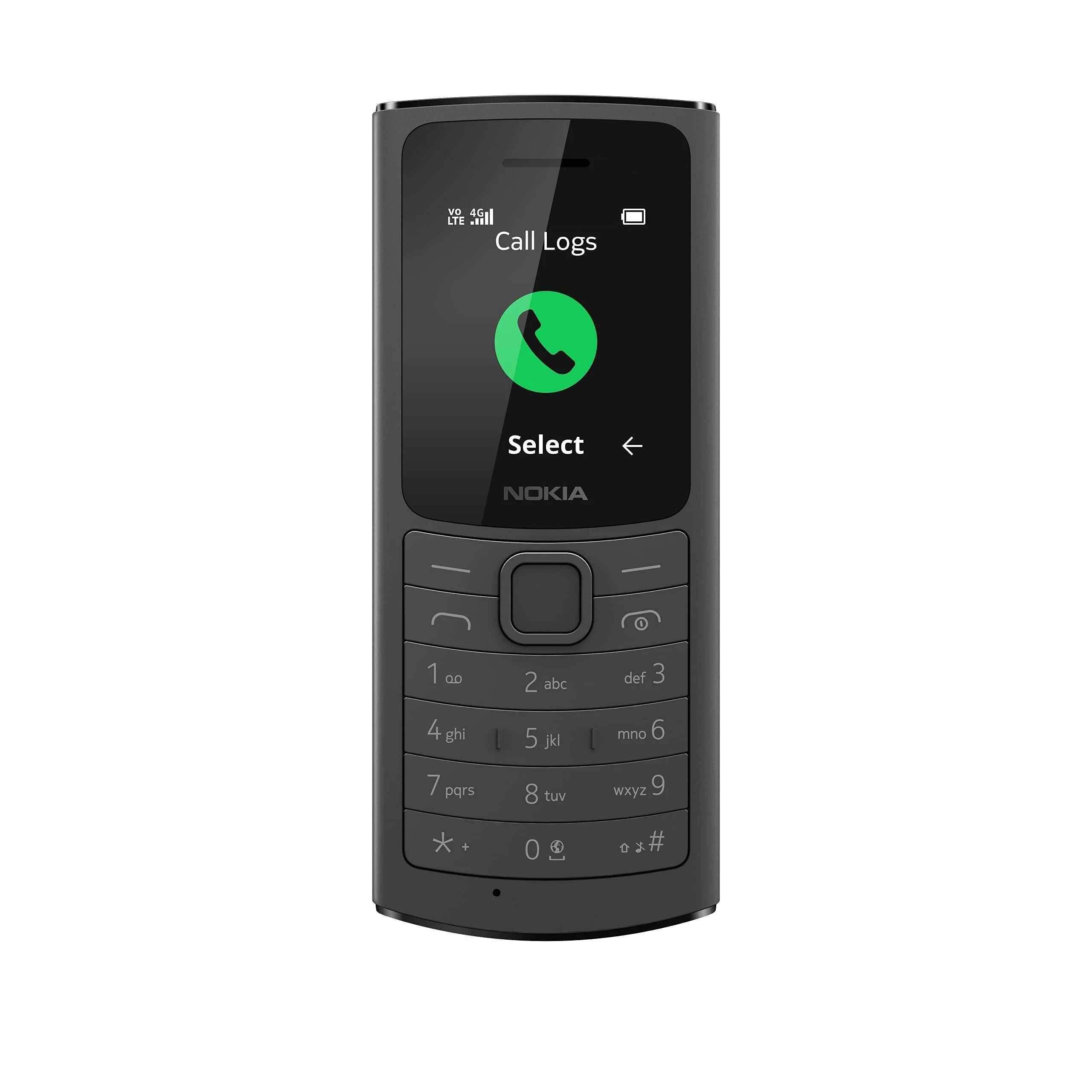 (Refurbished) Nokia 110 4G with Volte HD Calls, Up to 32GB External Memory, FM Radio (Wired & Wireless Dual Mode), Games, Torch | Black - Image 6